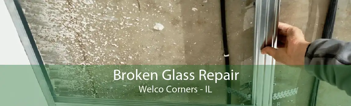 Broken Glass Repair Welco Corners - IL