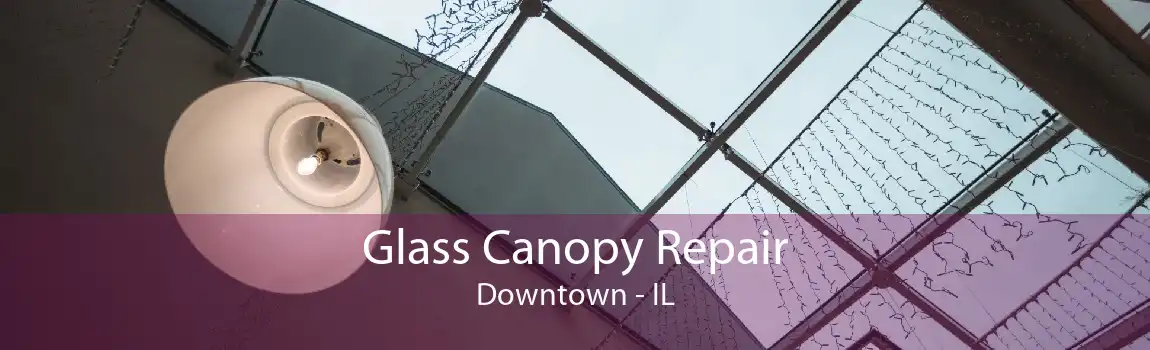 Glass Canopy Repair Downtown - IL