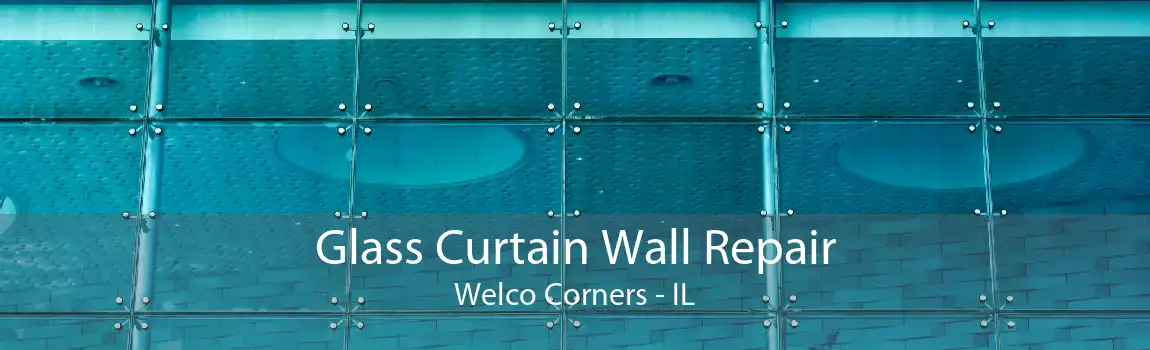 Glass Curtain Wall Repair Welco Corners - IL