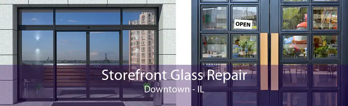 Storefront Glass Repair Downtown - IL